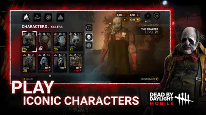 Dead by Daylight Mobile android App screenshot 11